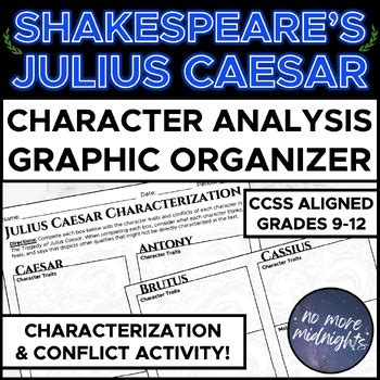 julius caesar character graphic organizer answers Doc