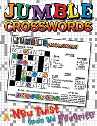 jumble crosswords a new twist on an old favorite jumbles Doc