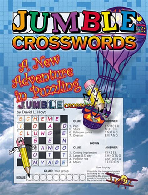 jumble crosswords challenge a new adventure in puzzling Reader