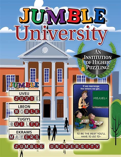 jumble university an institution of higher puzzling jumbles® Kindle Editon