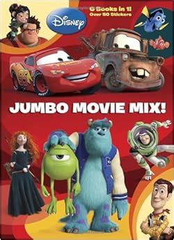 jumbo movie mix disney or pixar jumbo coloring book Reader