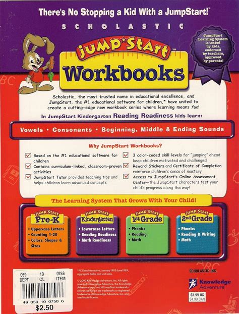 jumpstart k reading readiness Doc