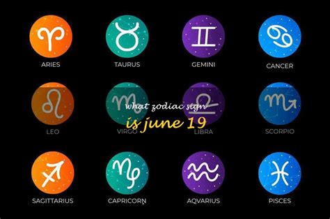 june 19th zodiac sign