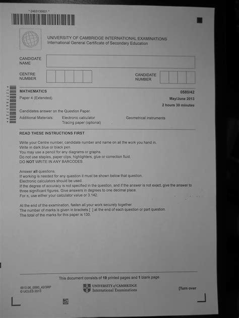 june 2013 igcse papers Epub