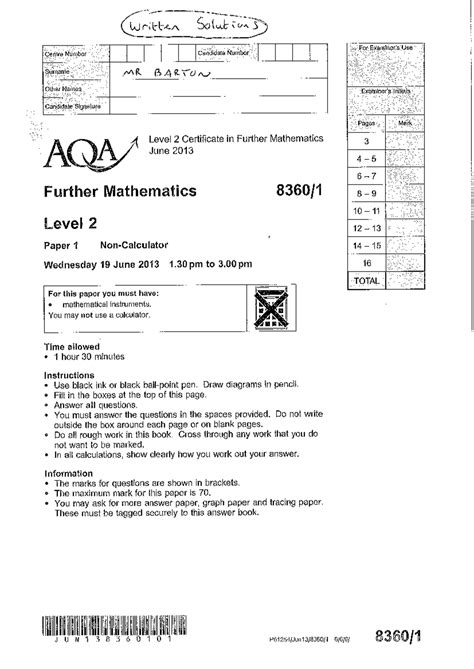 june 2013 paper 13 PDF