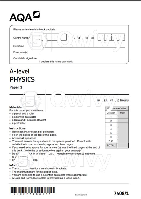 june 2014 aqa physics unofficial mark scheme unit 4 PDF