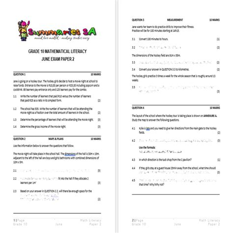 june exam grade 10 maths paper Reader