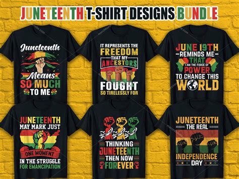 juneteenth shirt designs