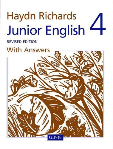 junior english revised with answers haydn richards PDF