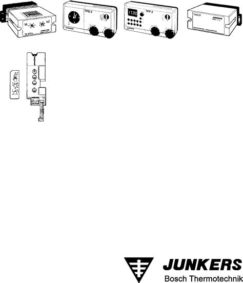 junkers tfq 2t user guide Doc