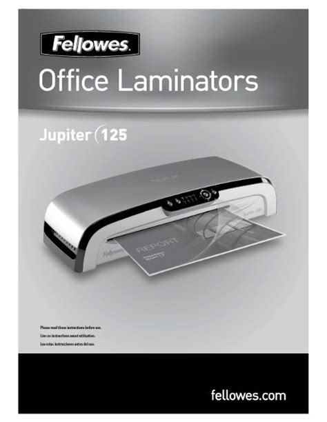 jupiter 125 laminator manual Epub