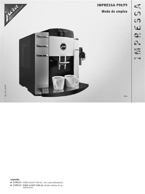 jura impressa f90 user guide PDF