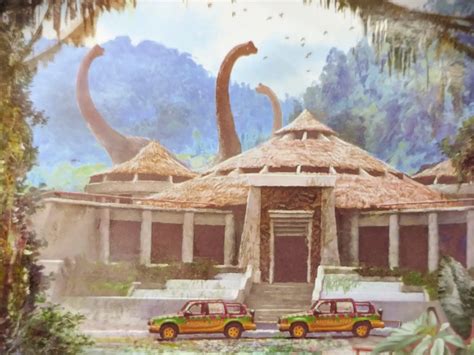 jurassic park visitors center