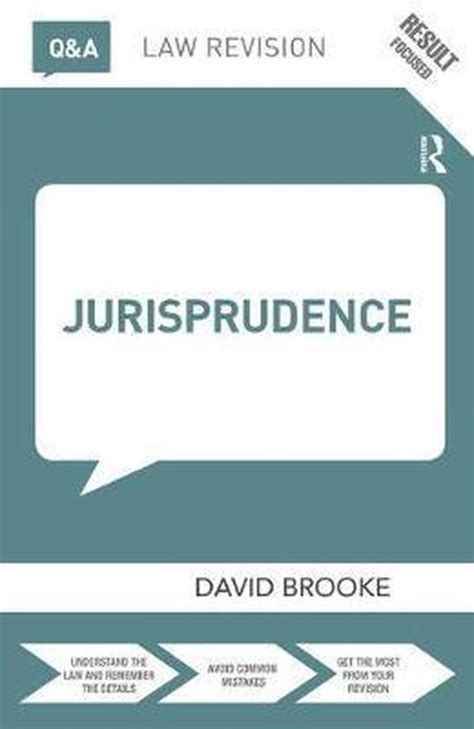 jurisprudence questions answers david brooke PDF