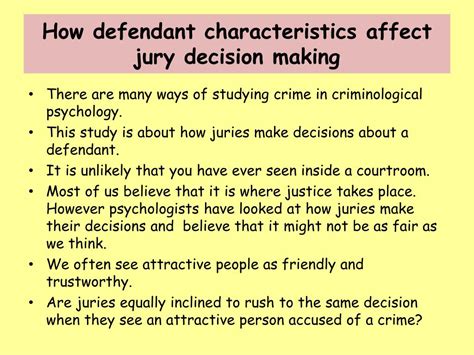 jury decision making jury decision making Doc