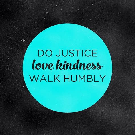 justice kindness humility Doc