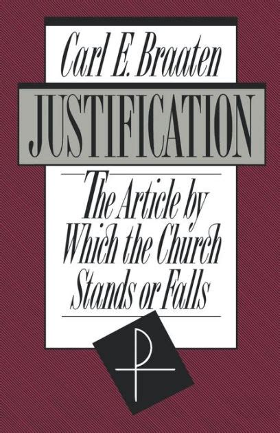 justification the article by which the church stands or falls Reader