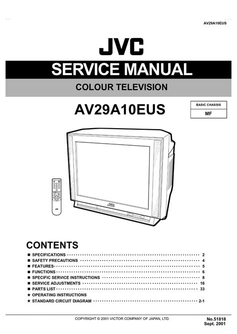 jvc av29a10eus service manual user guide Doc