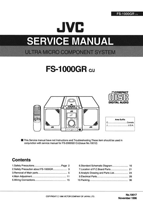 jvc fs 1000 manual PDF