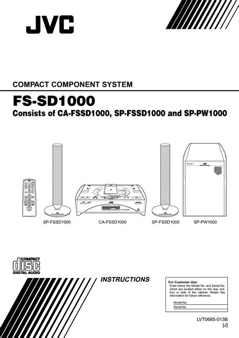 jvc fs sd1000 user manual pdf Reader