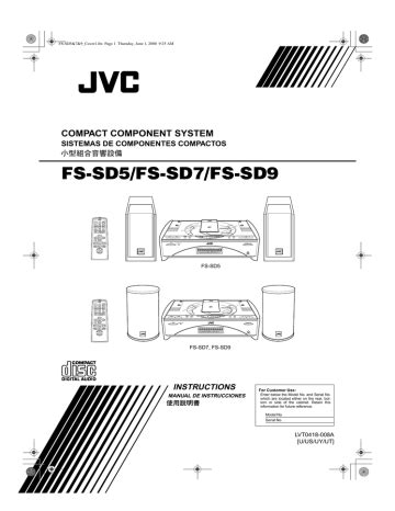 jvc fs sd5us user guide Kindle Editon