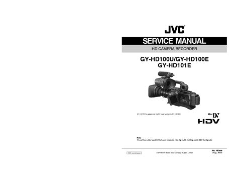 jvc gy hd100u manual pdf Reader