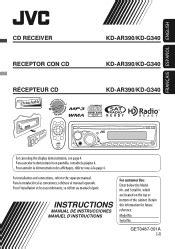 jvc kd g340 user manual PDF