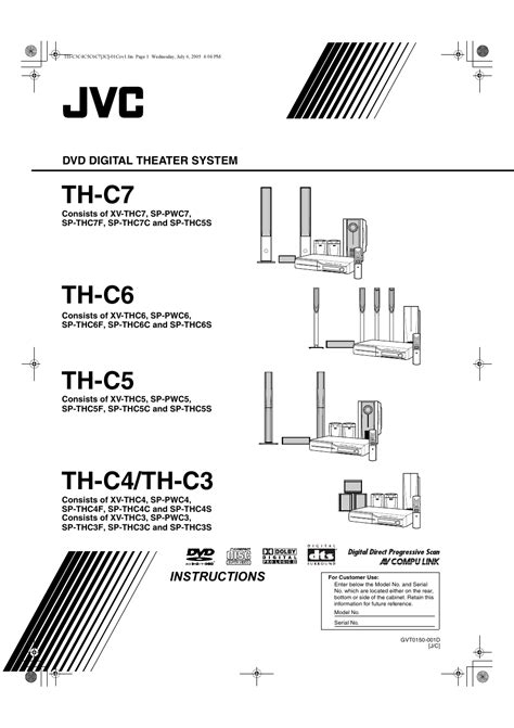 jvc th c3 c4 c5 c6 c7 user guide Doc