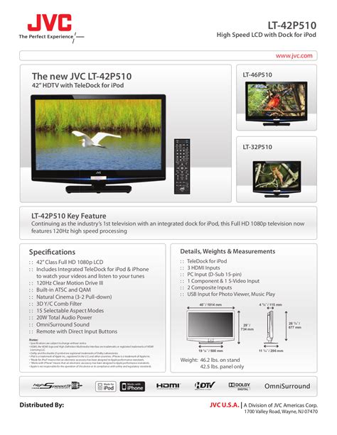 jvc tv instruction manual Doc