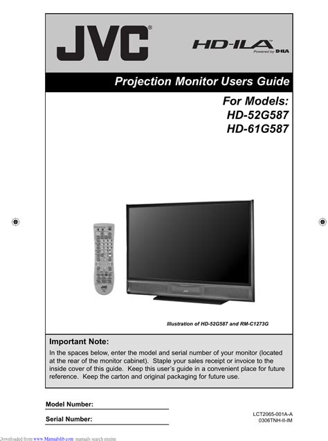 jvc user manuals online Reader