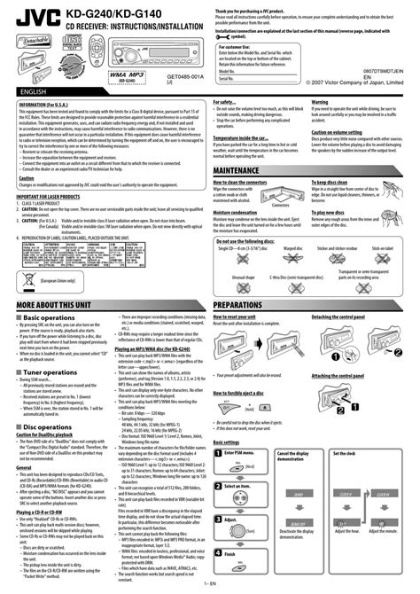 jvc vs2100u fixed mount installation manual user guide Kindle Editon