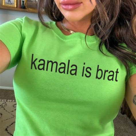 kamala brat t shirt