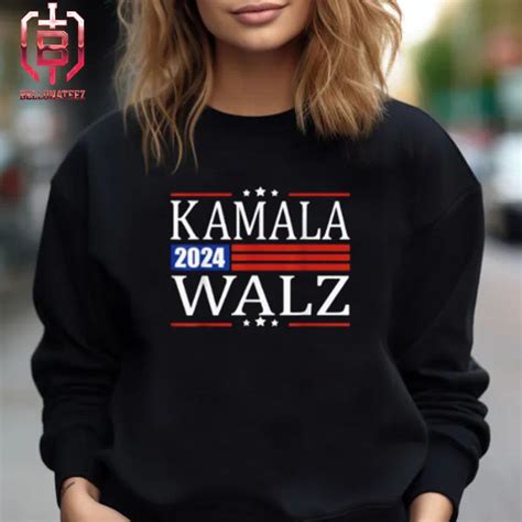 kamala walz tshirts