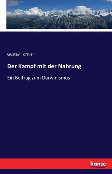 kampf mit nahrung beitrag darwinismus Kindle Editon