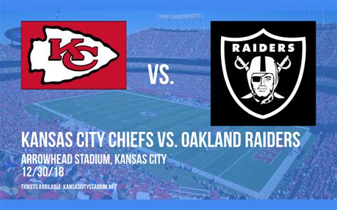 kansas city chiefs at oakland raiders tickets