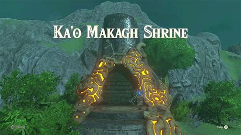 Kao Makagh Shrine Walkthrough
