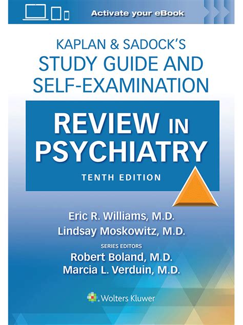 kaplan and sadocks study guide and self examination review in psychiatry study guide or self exam rev or synopsis of Kindle Editon