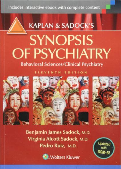 kaplan and sadocks synopsis of psychiatry behavioral sciences Kindle Editon
