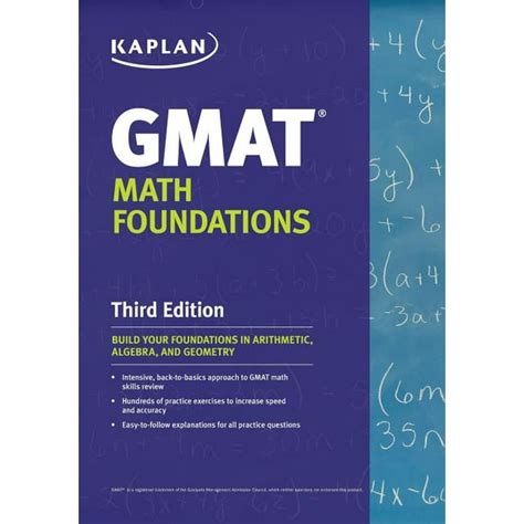 kaplan gmat math foundations Ebook Kindle Editon