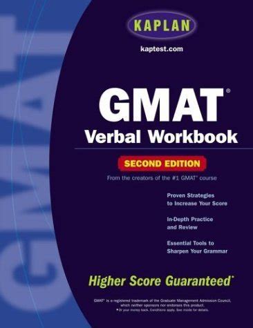 kaplan gmat verbal workbook Kindle Editon