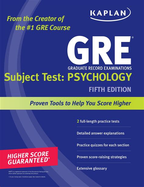 kaplan gre psychology PDF