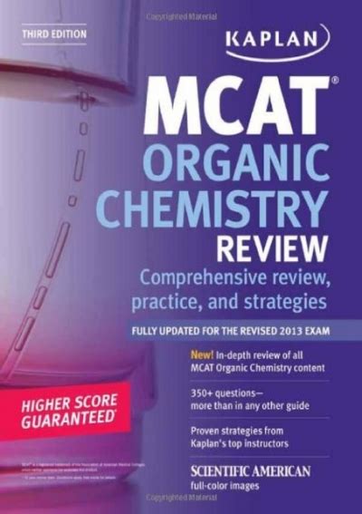kaplan mcat organic chemistry review notes kaplan test prep Reader