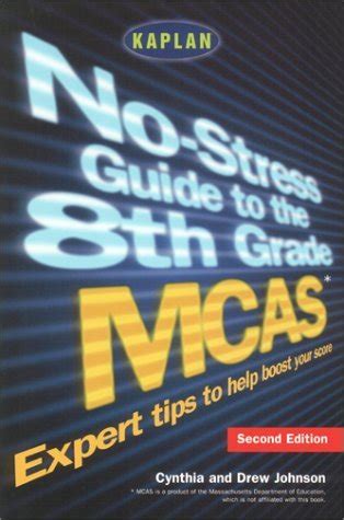 kaplan no stress guide to the 8th grade mcas second edition PDF