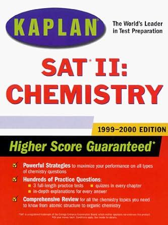 kaplan sat ii chemistry 1999 2000 annual Reader
