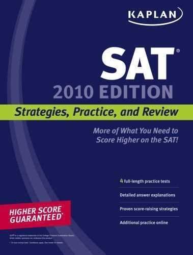 kaplan sat practice test answer key Epub