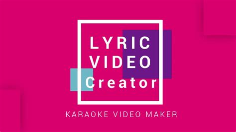 karaoke maker from youtube