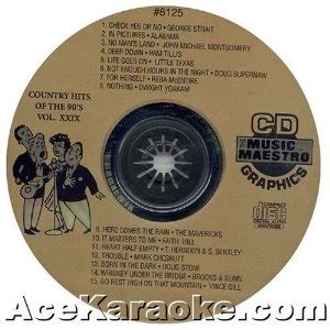 karaoke music cdg music maestro cdg 6125 top country hits of the 90s vol xxvii Reader