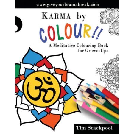 karma colour colouring book grown ups PDF