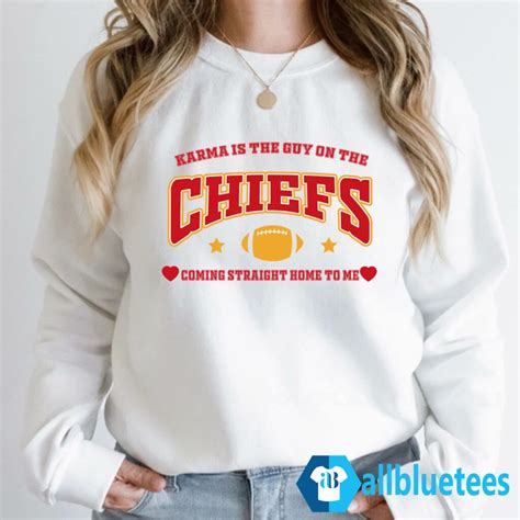 karma is the guy on the chiefs shirt