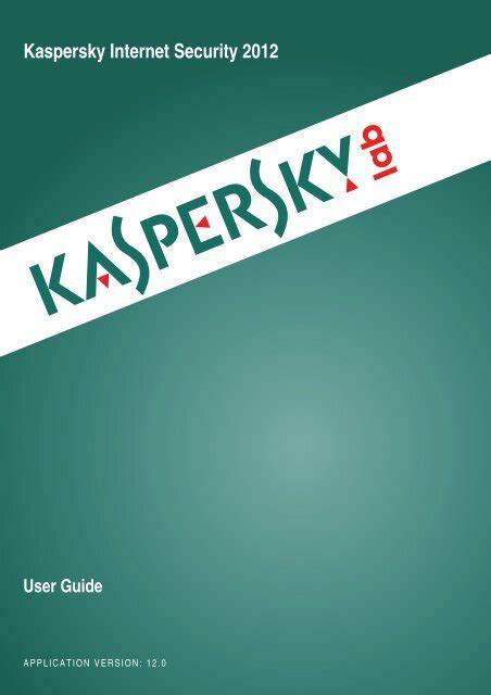 kaspersky 2012 manual update pdf Reader